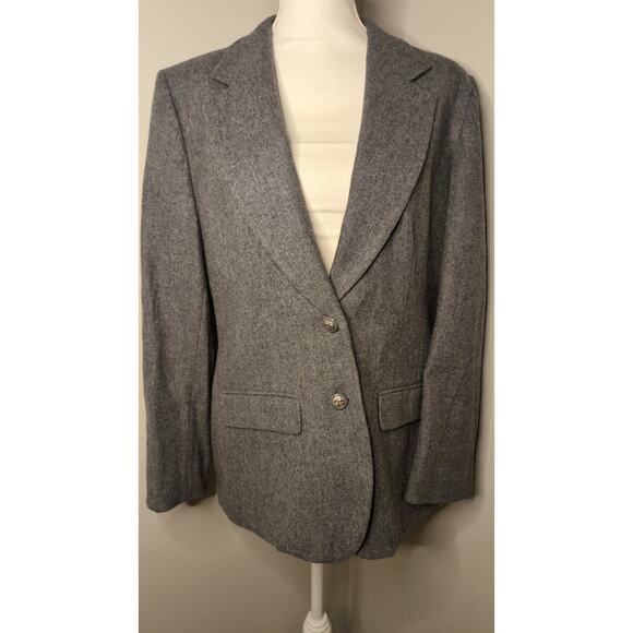 Pendleton Jackets & Blazers - Vintage classic gray Pendleton wool blazer 12